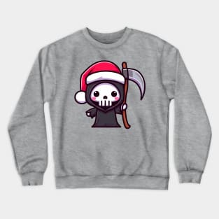 Christmas grim reaper Crewneck Sweatshirt